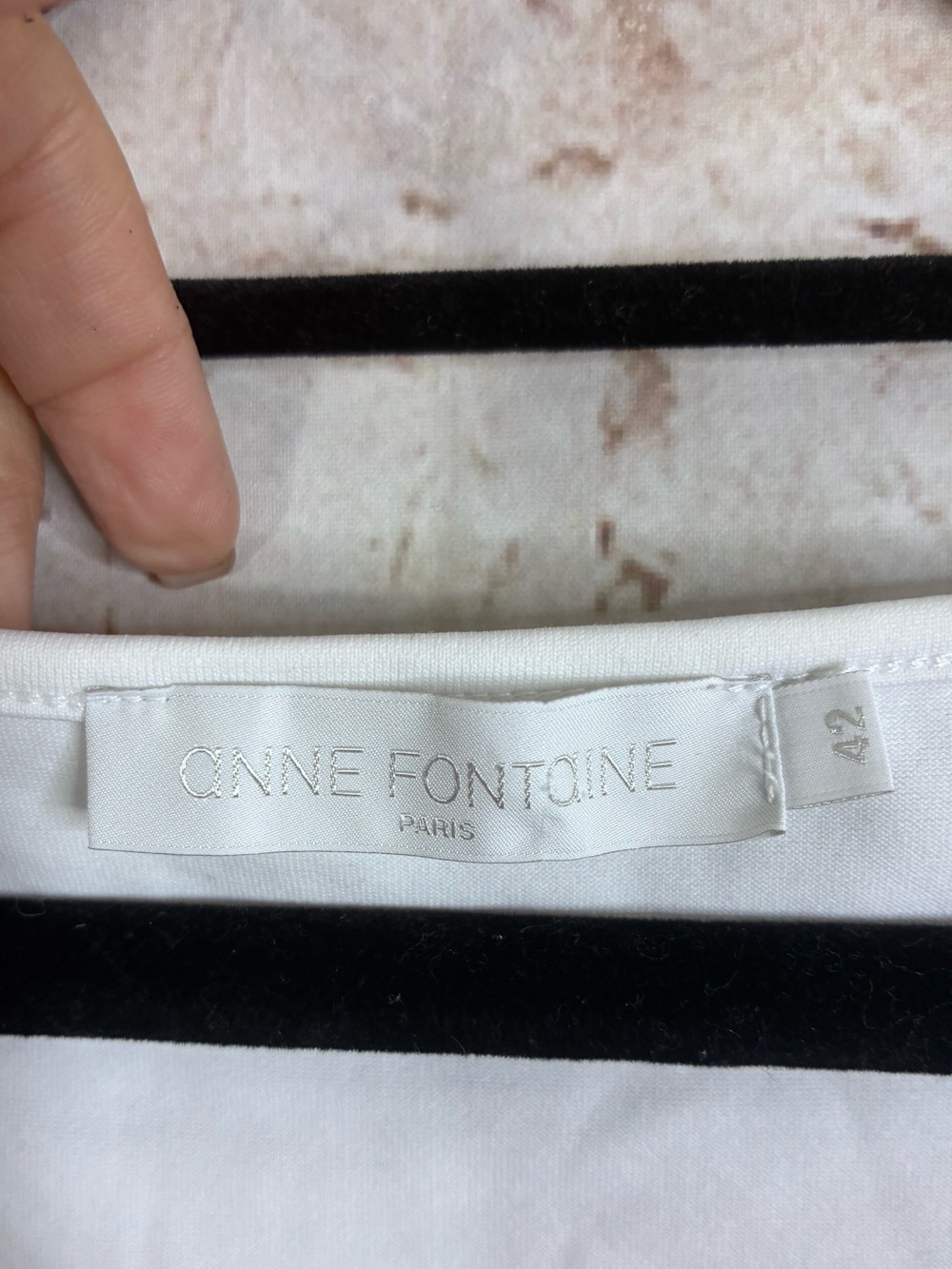 Anne Fontaine Lady Camisole in White Size 42 US 10 - Picture 6 of 7